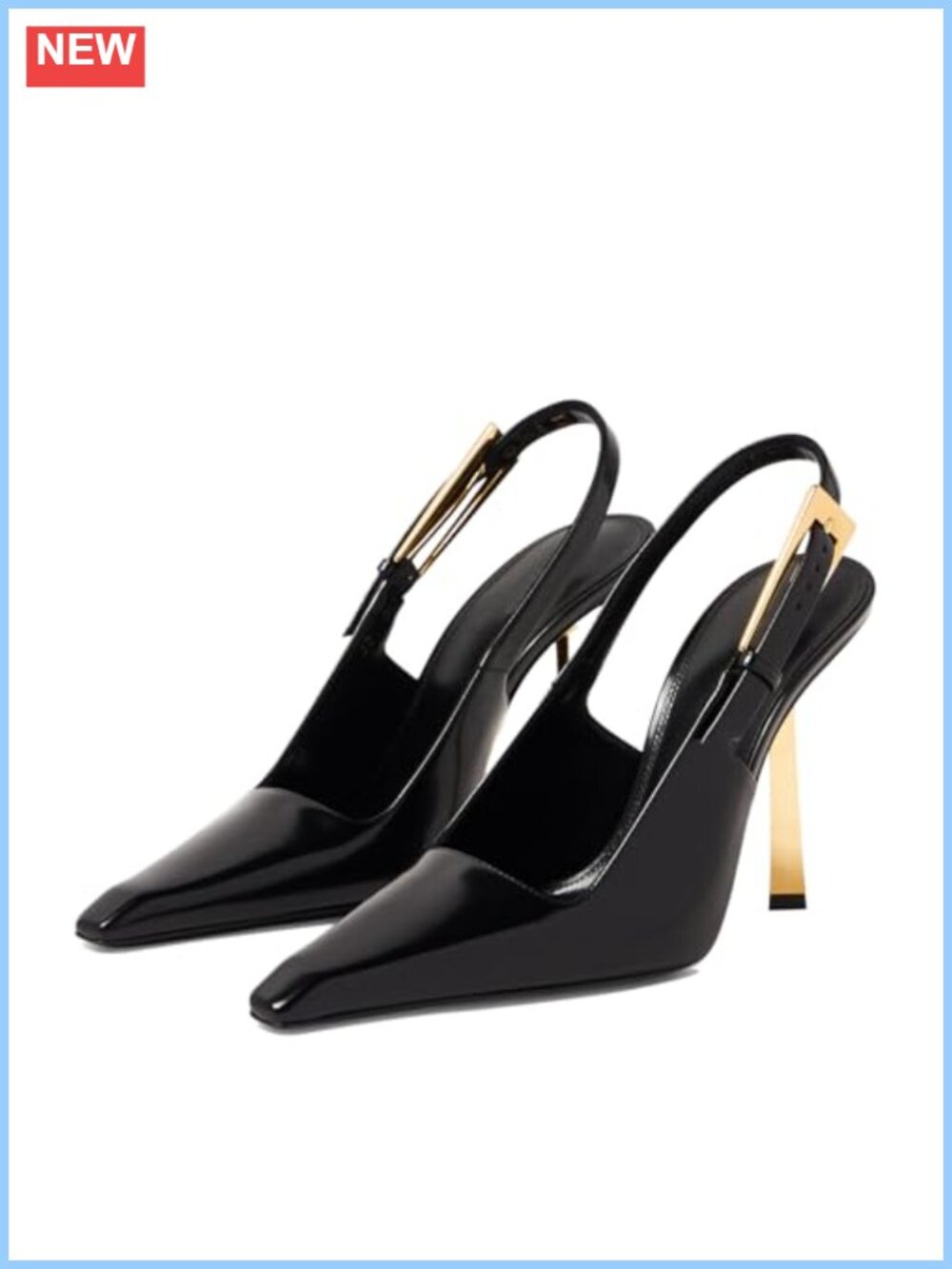 Vertundy Women's Stiletto Slingback Heels Pointed Toe Party Dress Pumps